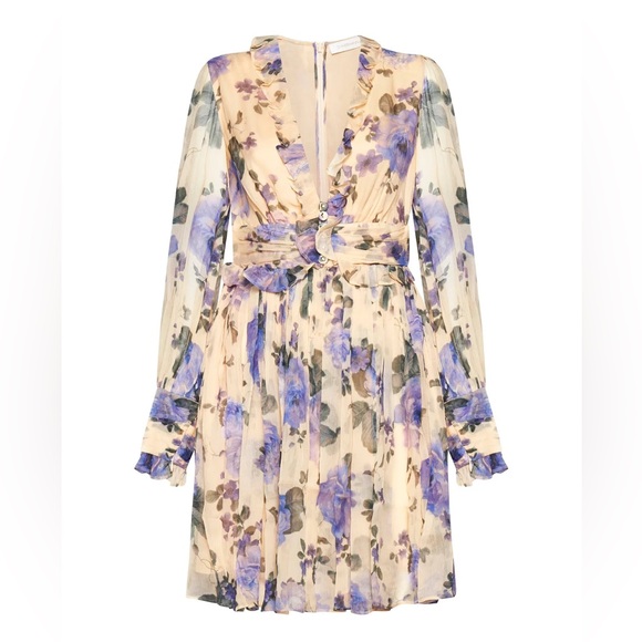 Zimmermann Lyrical Ruffled Mini Dress - Picture 5 of 7